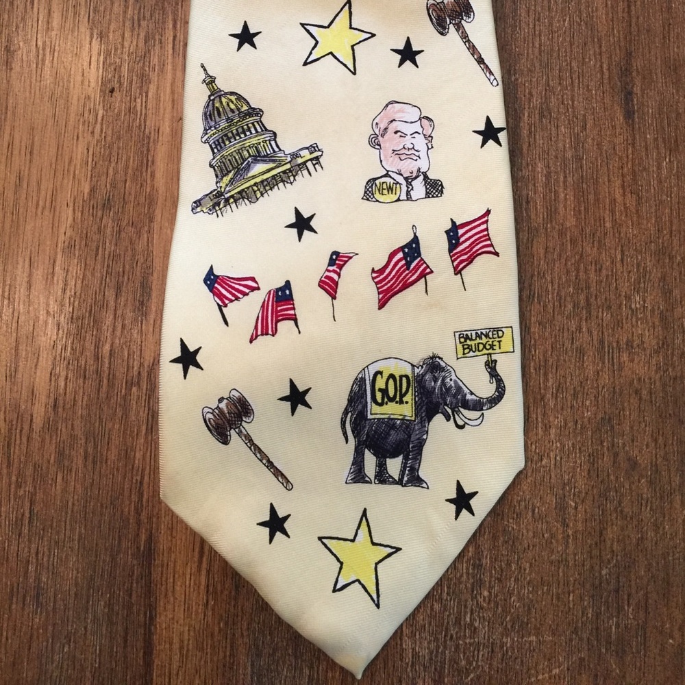 (1480). GOP Republican tie